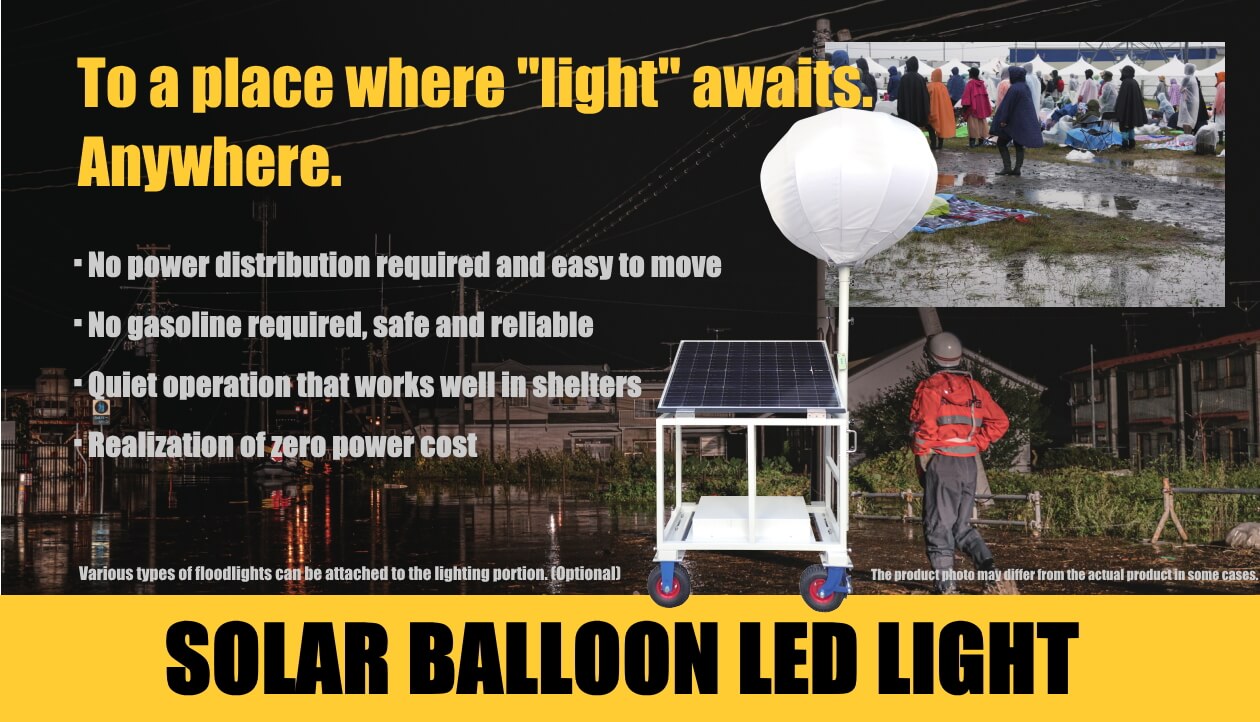 Solar Balloon LED Light